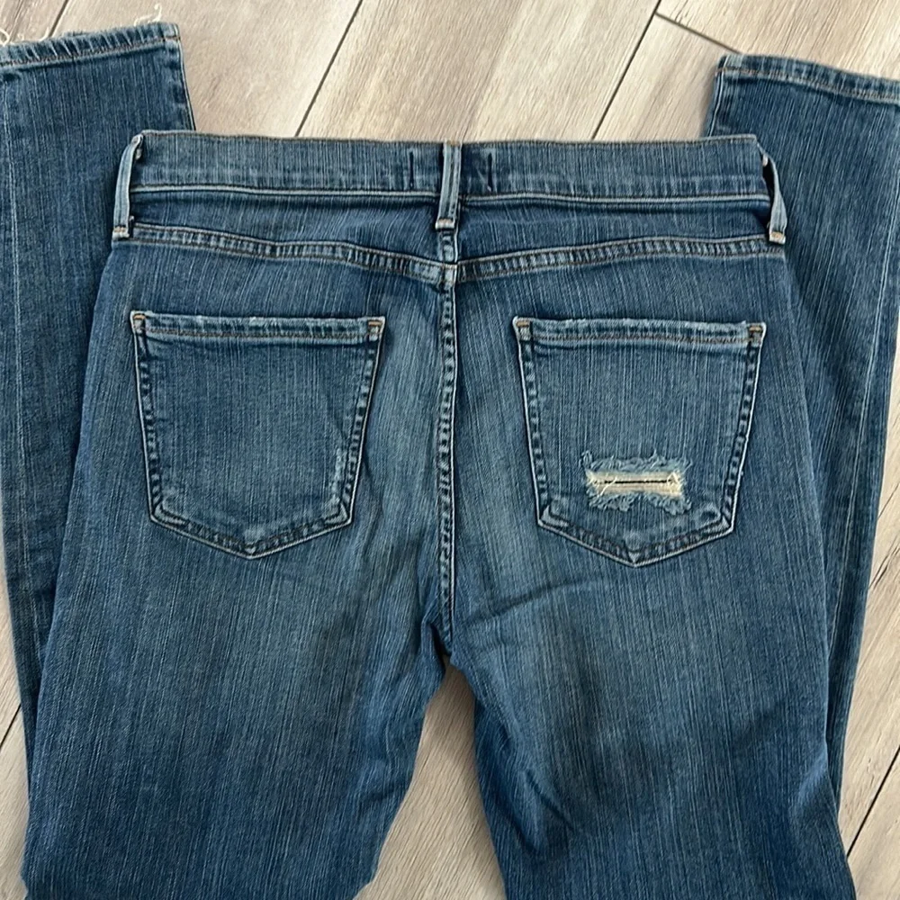 AGOLDE size 28 distressed skinny jeans